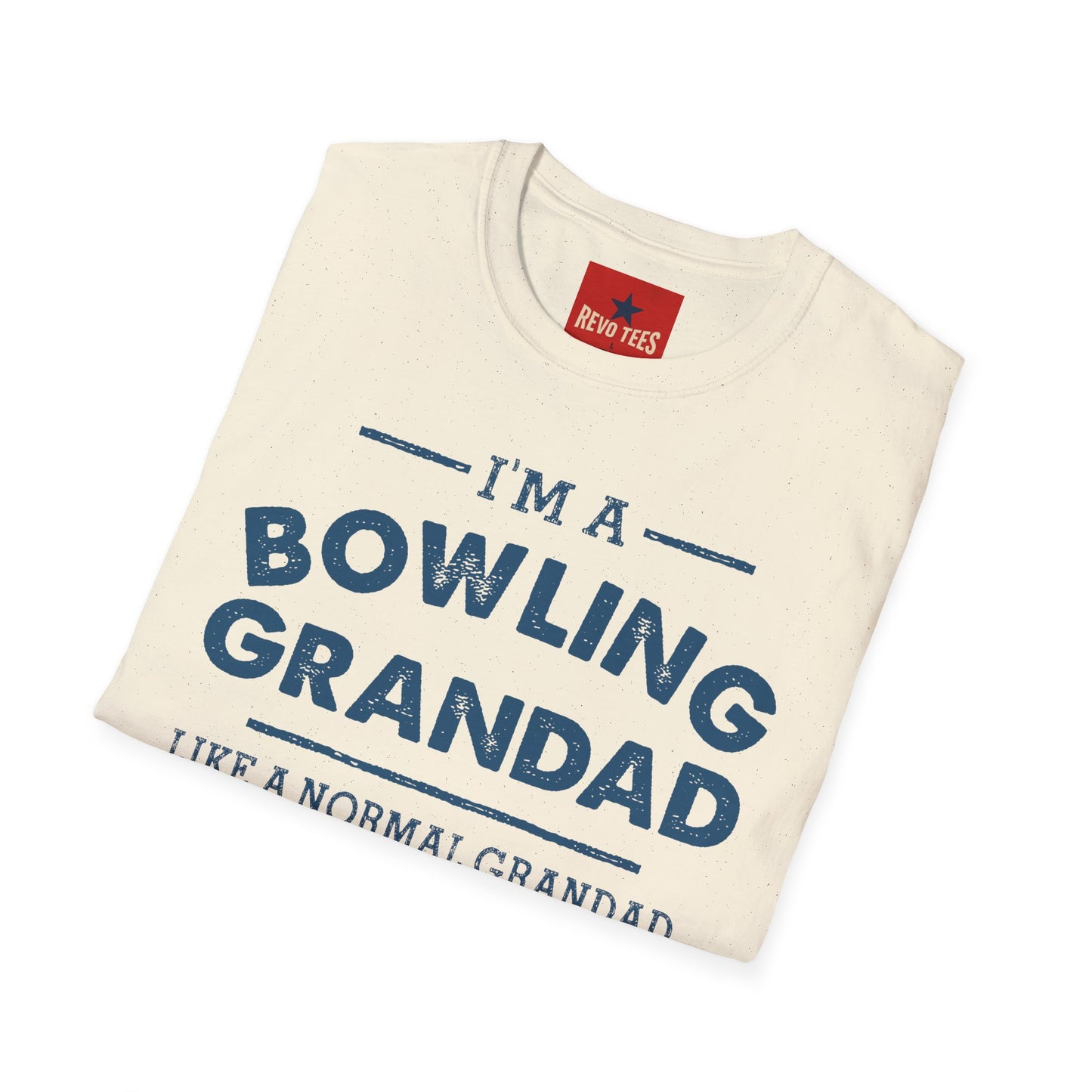 Bowling Grandad T-Shirt — "I'm a Bowling Grandad" Retro Dad Gift