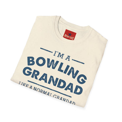 Bowling Grandad T-Shirt — "I'm a Bowling Grandad" Retro Dad Gift