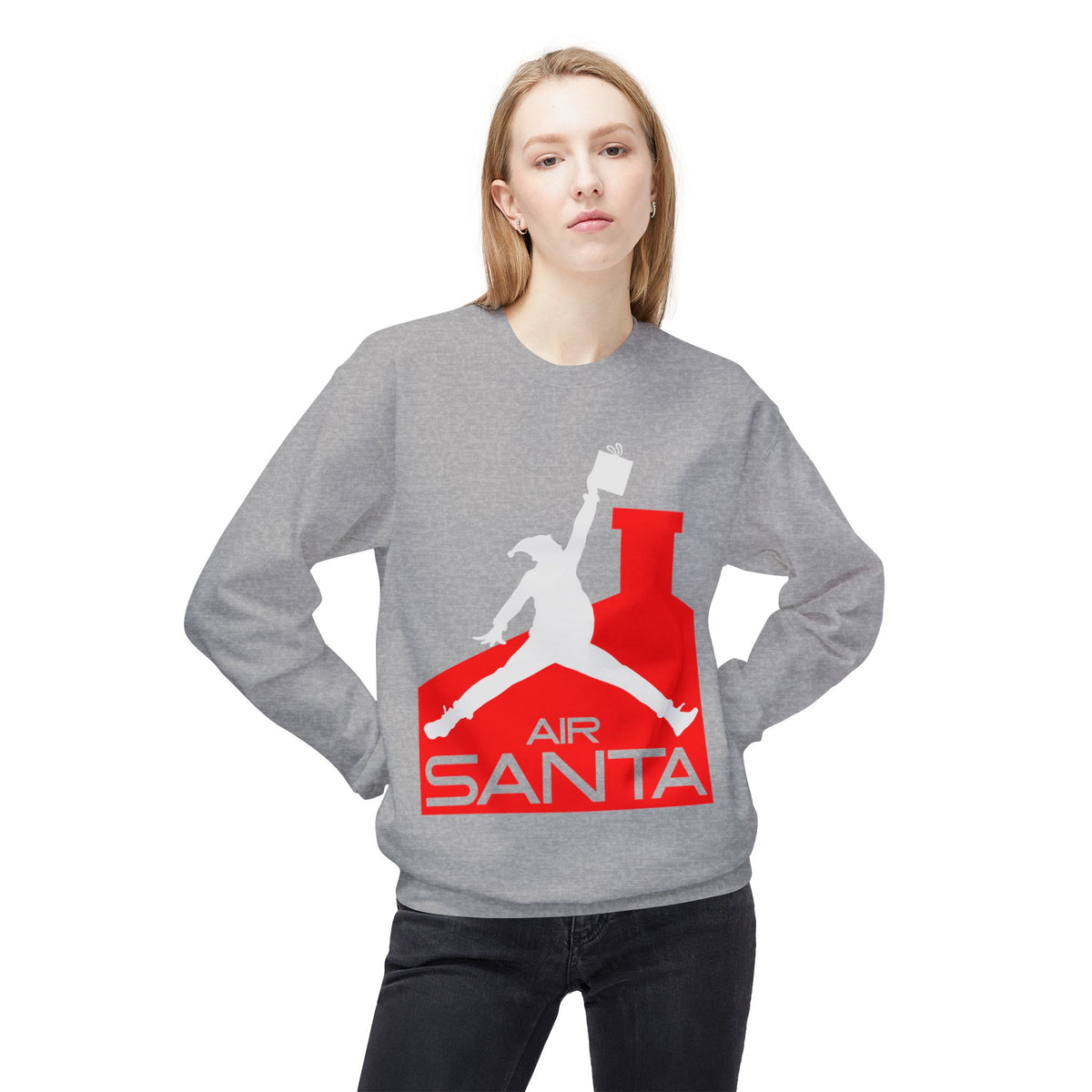'Air Santa' Holiday Jump Logo Christmas Sweater