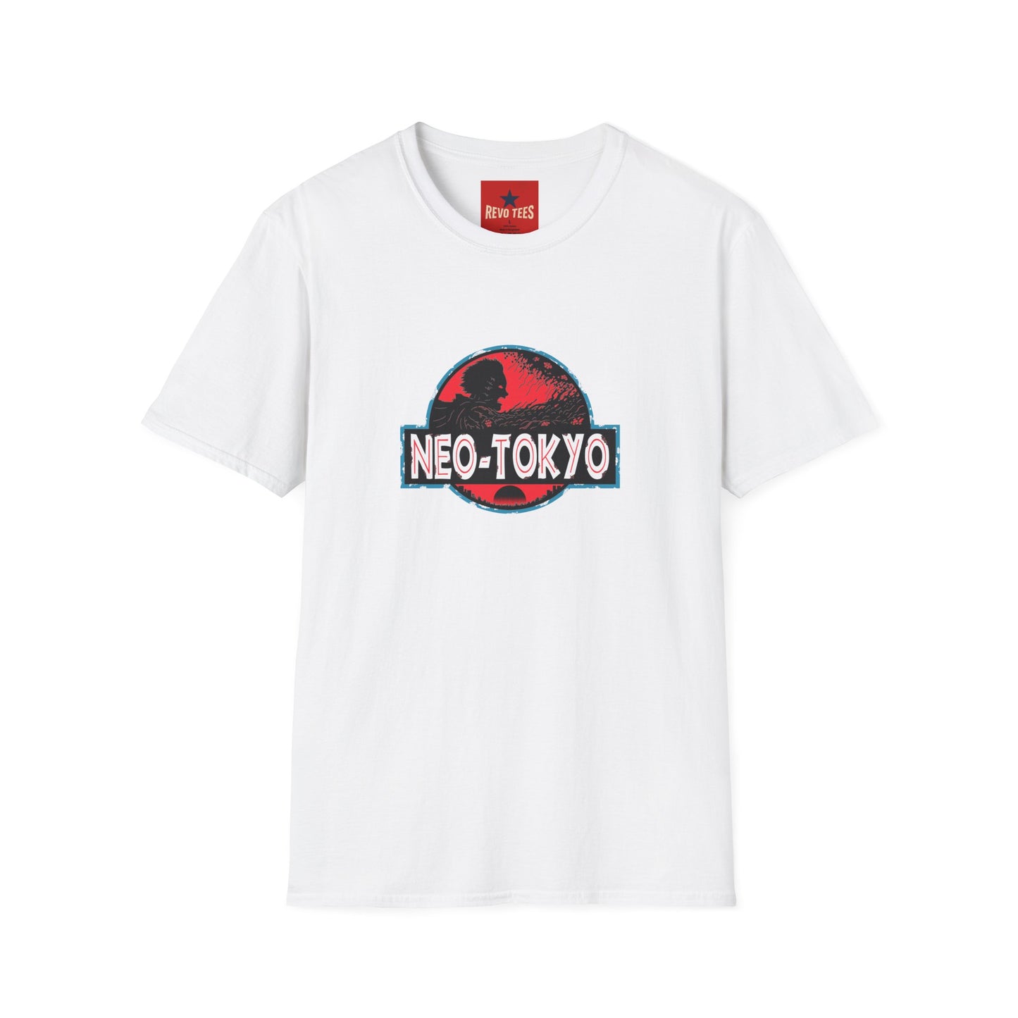 Neo-Tokyo Graphic T-Shirt — Retro Cyberpunk Japan Logo