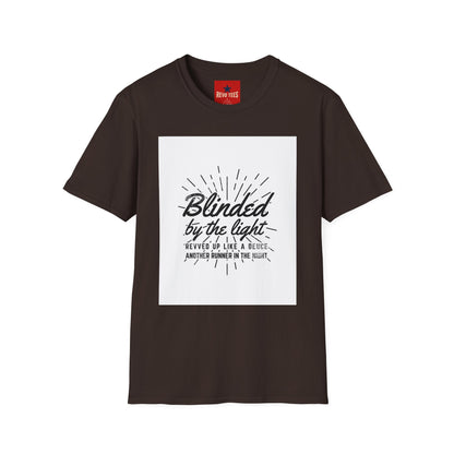 Blinded by the Light T-Shirt — Inspirational Faith Graphic Tee