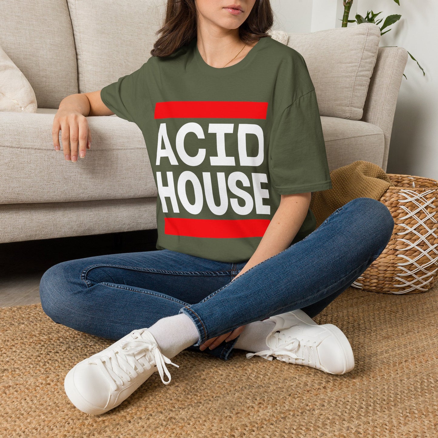 Acid House T-Shirt — Retro Rave Music Tee