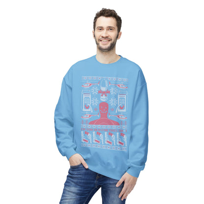 Lethal Knitting - Too Old For This Sh!t Christmas Ugly Sweater