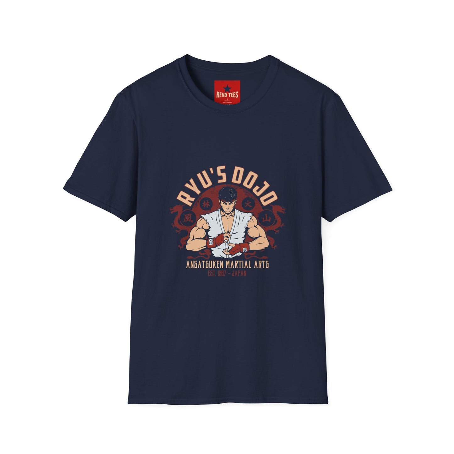 Ryu’s Dojo Martial Arts T-Shirt — Retro Karate Training Tee