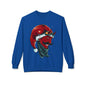 Devil Santa — Vintage Holiday Demon Graphic Crewneck Sweatshirt