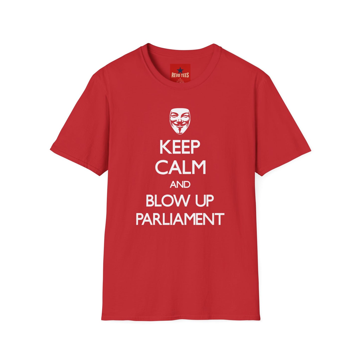 Keep Calm and Blow Up Parliament T-Shirt
