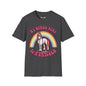 Revotees Unicorn Rainbow My Other Ride Is a Unicorn Retro Graphic T-Shirt - alternate view 7