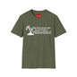 Graphic T-Shirt — "Why don't you go back to your home on Whore Island"