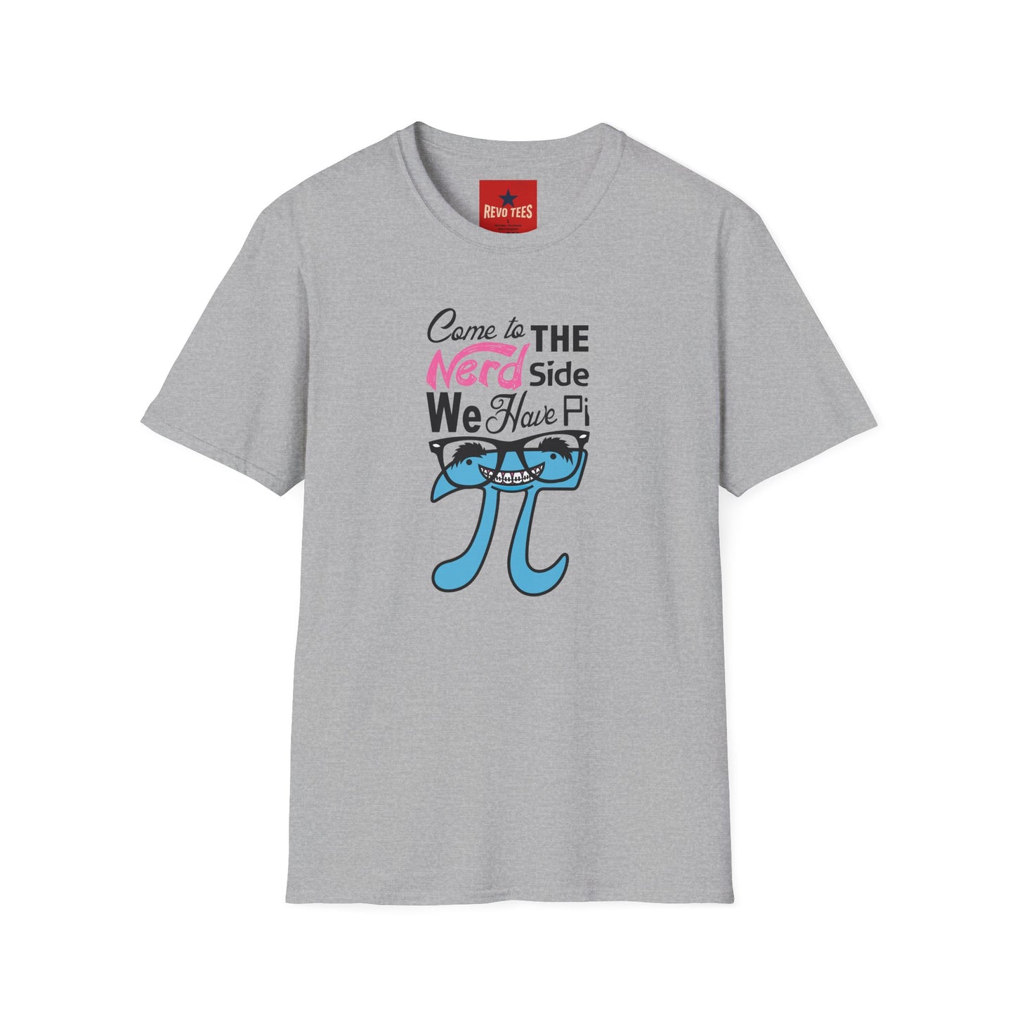 Nerd Side Pi T-Shirt — "Come to the Nerd Side We Have Pi" Math Graphic Tee