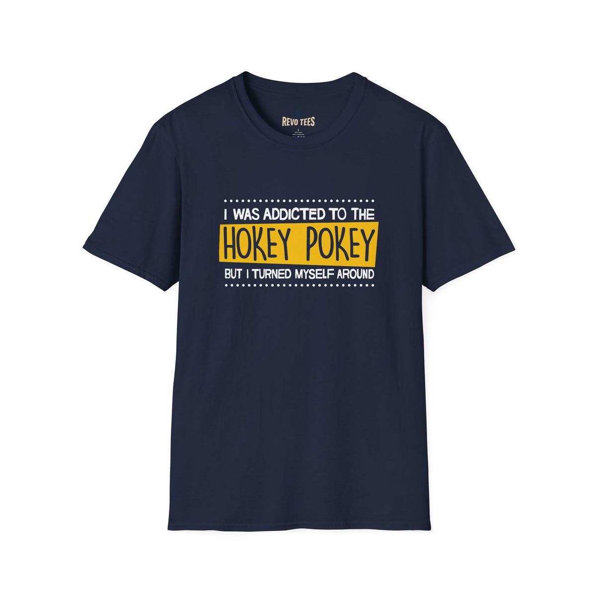 Revotees Hokey Pokey Funny I Was Addicted to the Hokey Pokey Graphic T-Shirt - alternate view 8