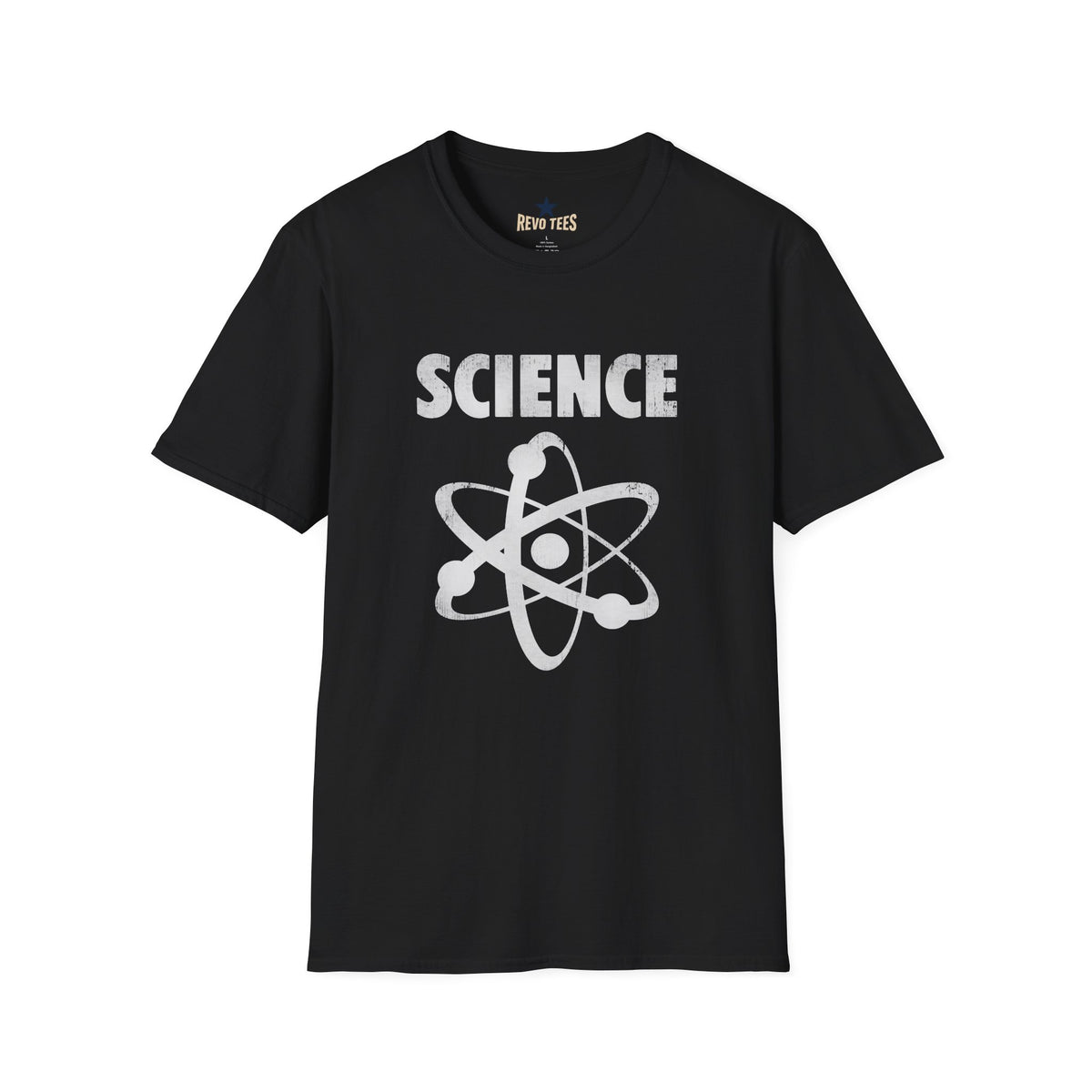 Revotees Science Atom Graphic Retro Stem for Scientists Students T-Shirt - alternate view 2