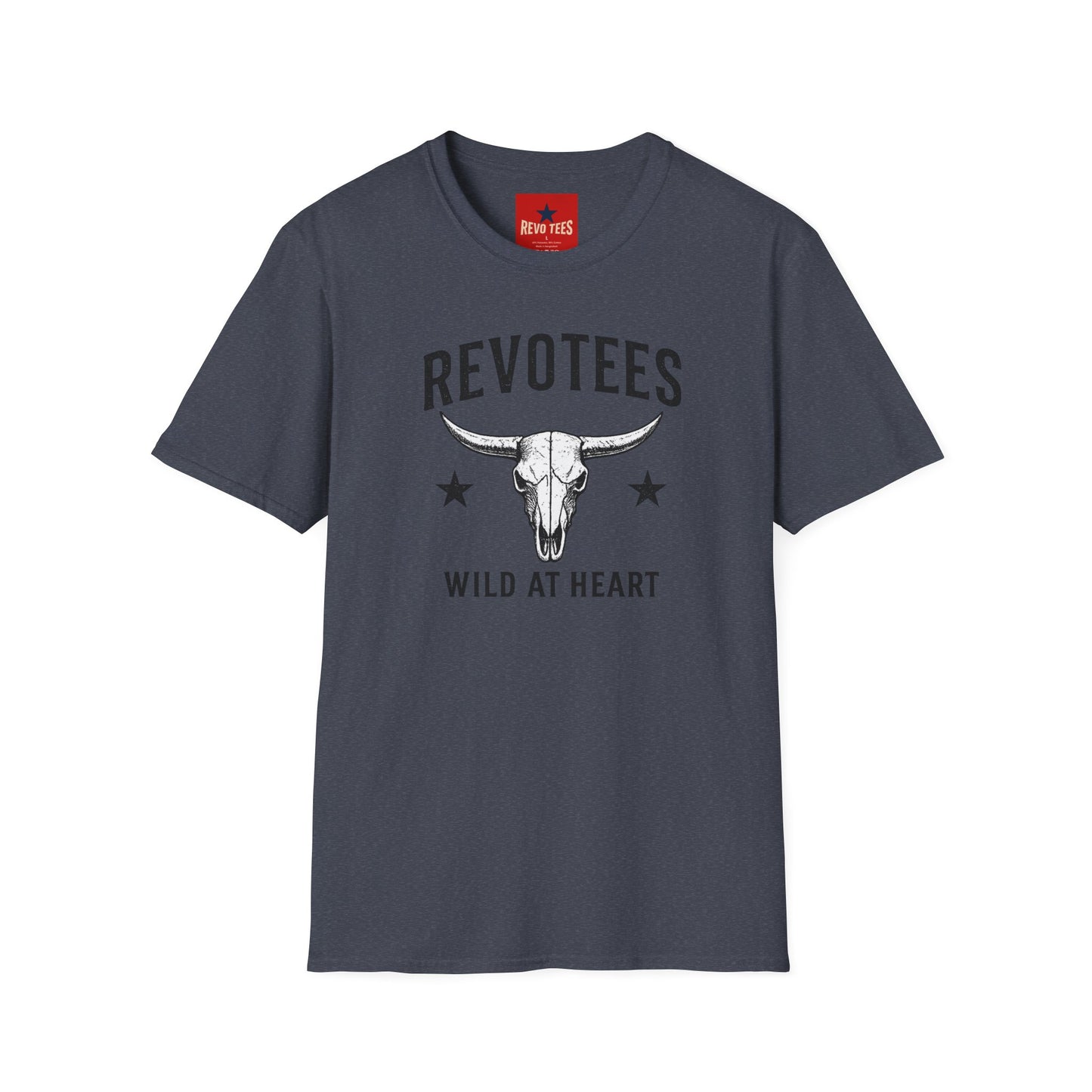 REVOTEES Bull Skull T-Shirt — Wild at Heart Western Graphic Tee