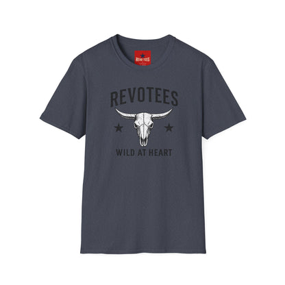 REVOTEES Bull Skull T-Shirt — Wild at Heart Western Graphic Tee