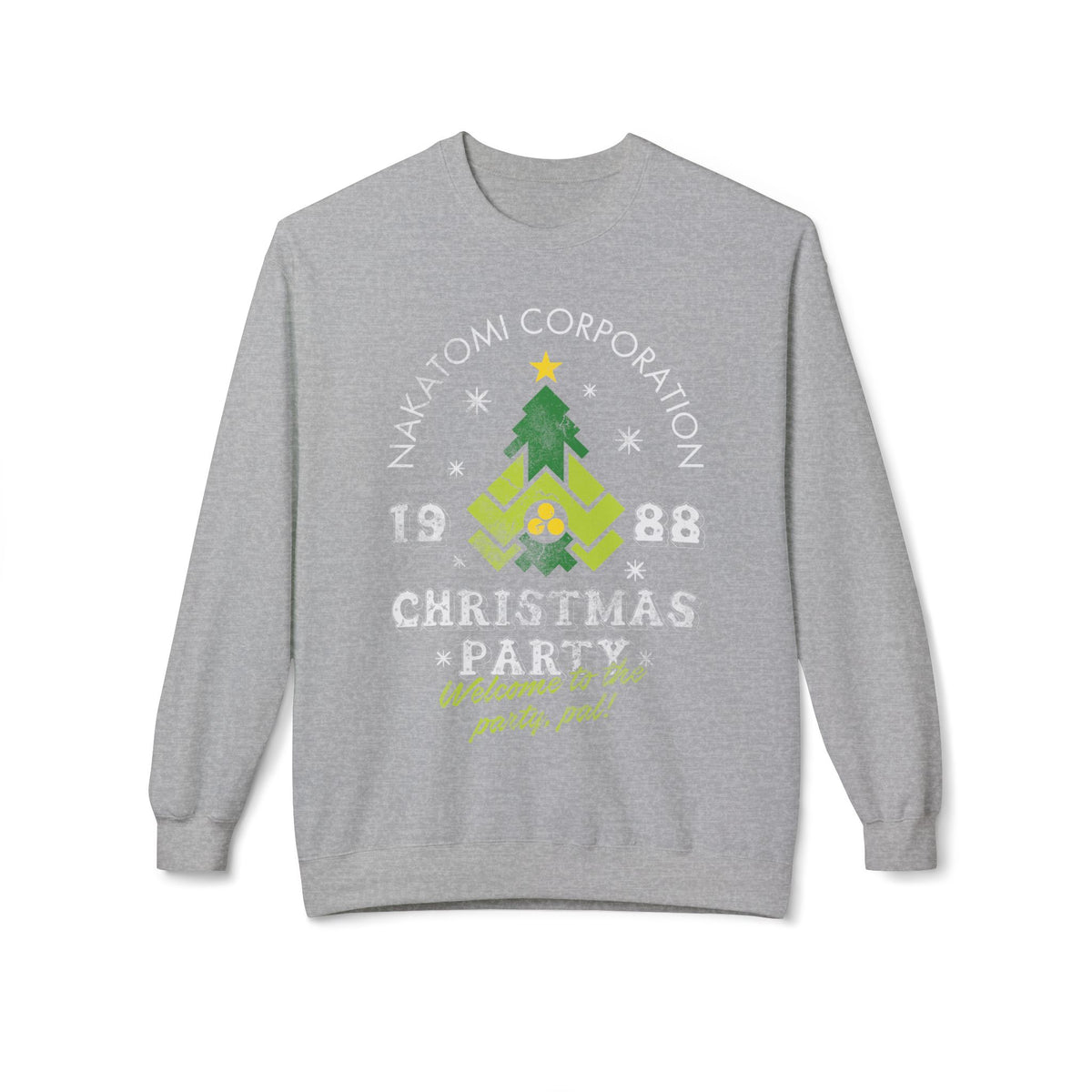 Die Hard 'Nakatomi Corporation 1988' Holiday Crewneck Christmas Party Sweatshirt