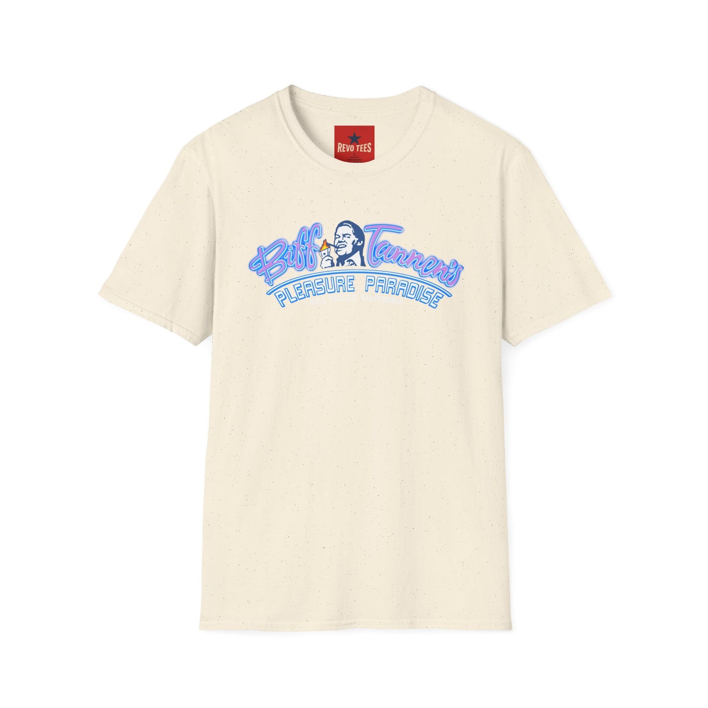 Pleasure Paradise Tee — Retro "Biff Tannen" Graphic T-Shirt