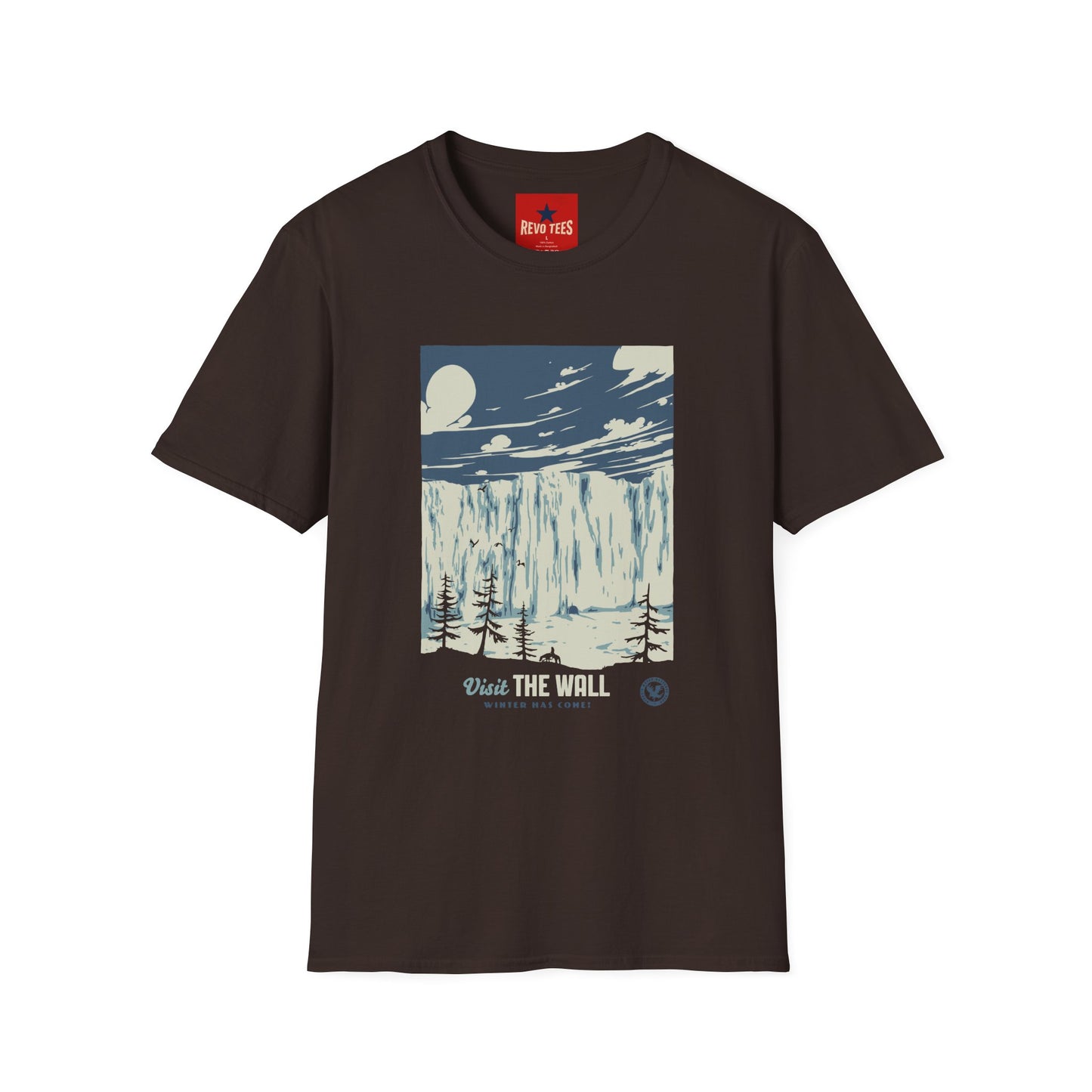 Visit The Wall Lord of the Rings Unisex Softstyle T-Shirt