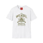 Weasel Hammer Skull Camo T-Shirt — Jack Weasel Armaments & Information Graphic Tee