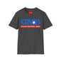 GNB "Goliath National Bank" Logo T-Shirt — Retro Blue & Red Vintage Bank Tee