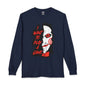 SAW - Horror Movie Long Sleeve Tee — "I Want to Play a Game" Jigsaw Puppet Graphic