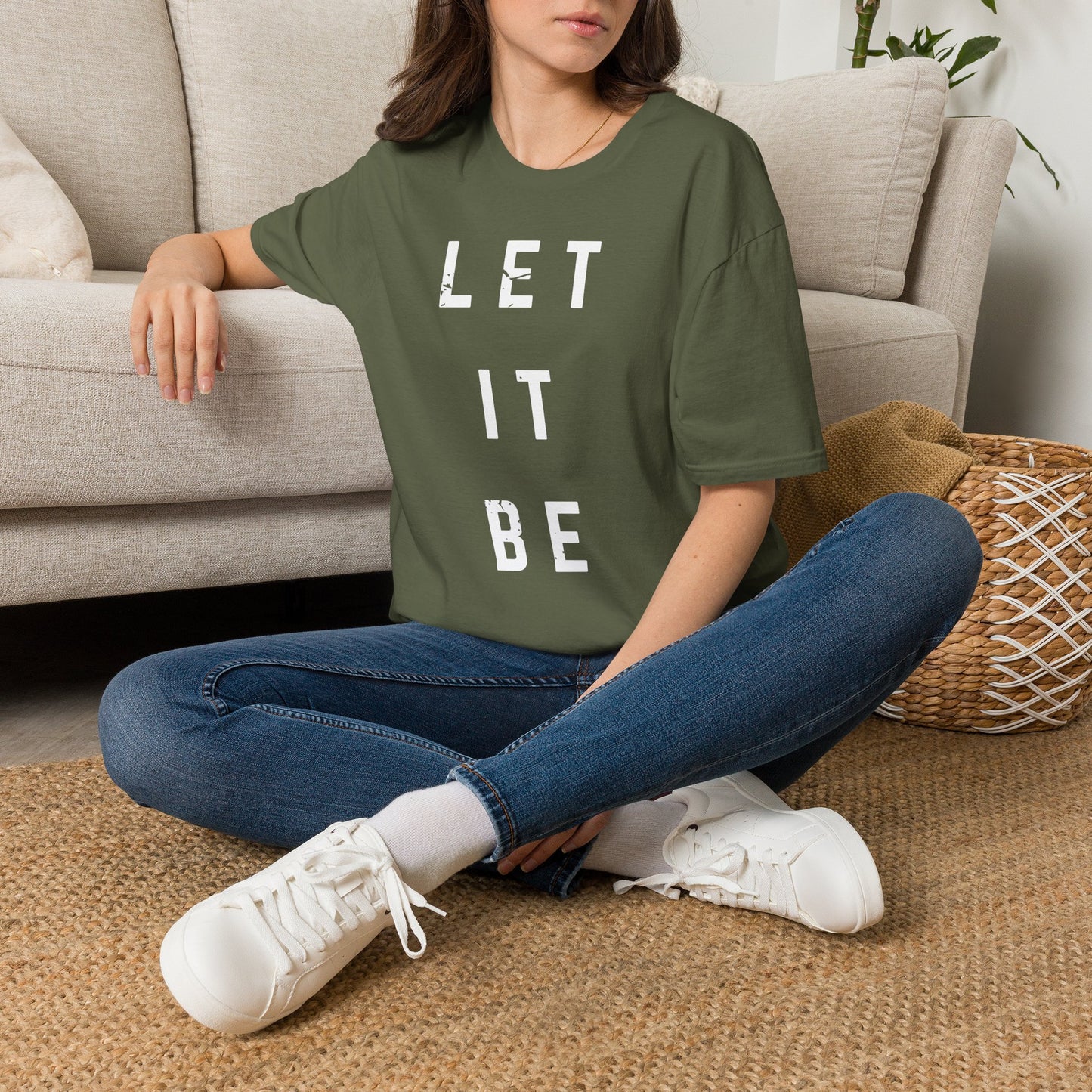 The Beatles - Let It Be Lyric - Unisex Softstyle T-Shirt