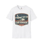 REVOTEES Camp Nowhere Vintage Camping T-Shirt — Starry Night Tent Graphic Tee