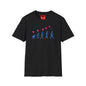 Evolution of Man Holding Balloon T-Shirt — Funny Retro Evolution Graphic Tee