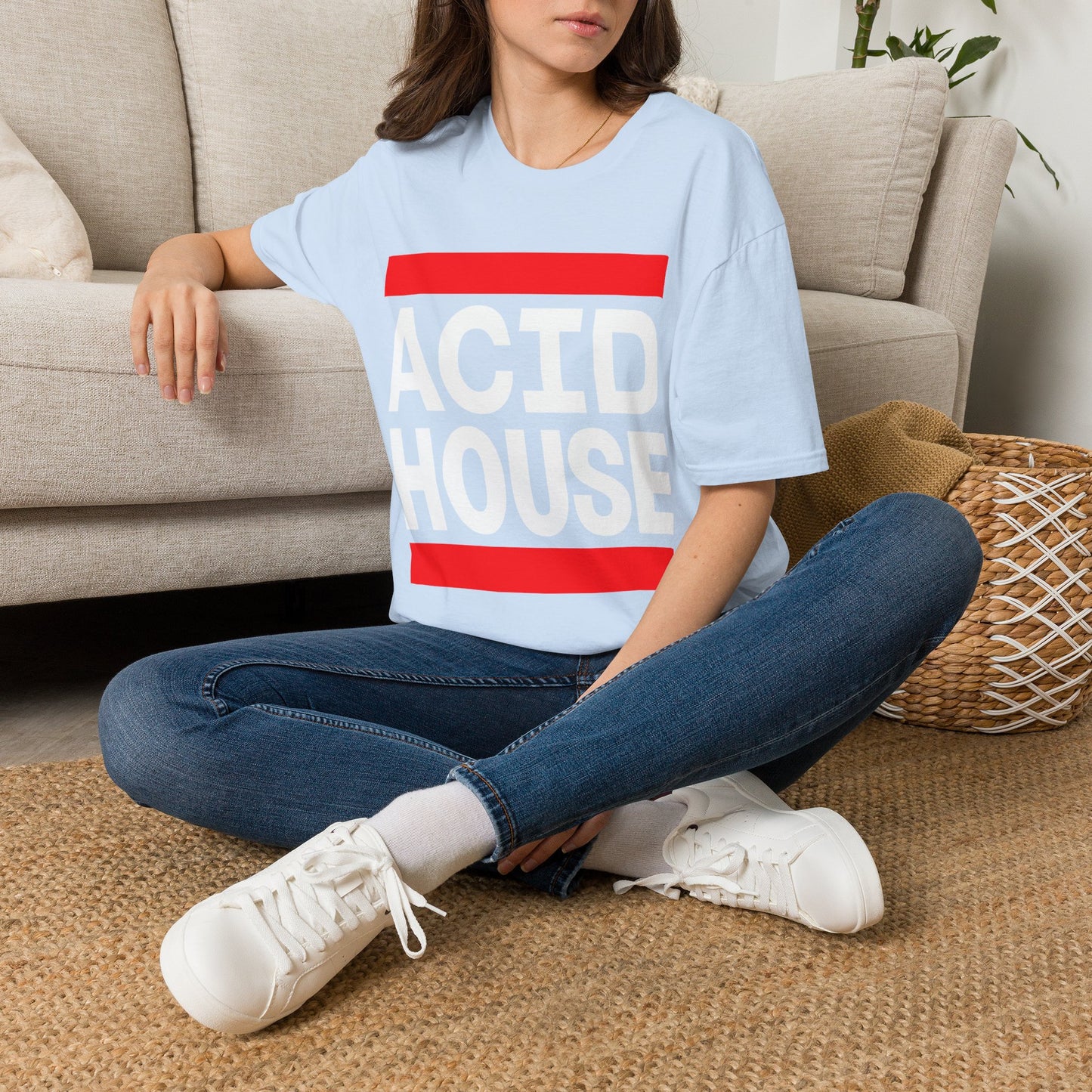 Acid House T-Shirt — Retro Rave Music Tee