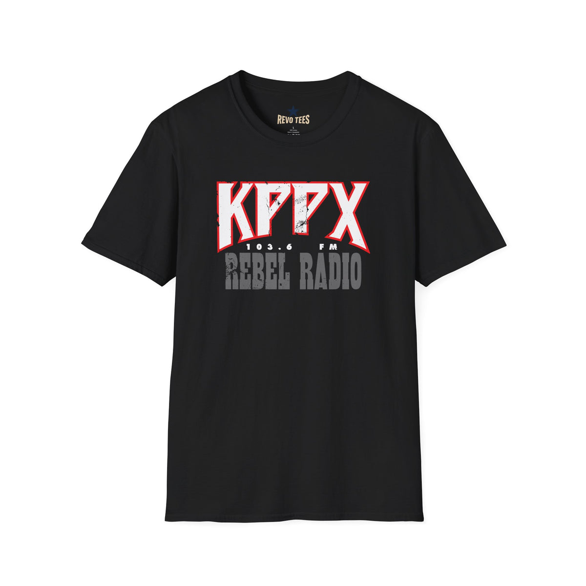 Revotees Radio Station From Airheads Unisex Softstyle T-Shirt - alternate view 3