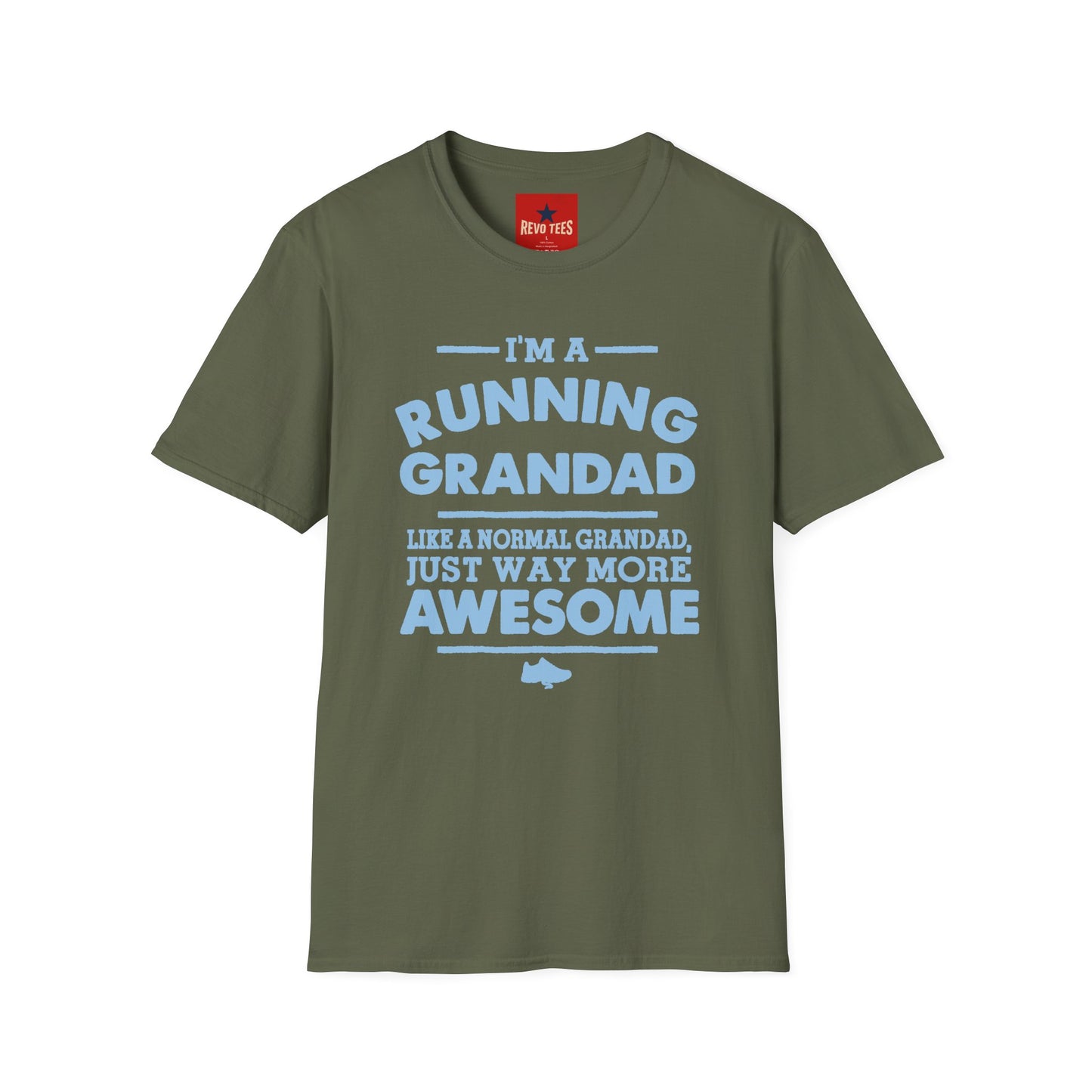 I'm a Running Grandad T-Shirt – Funny Running Grandpa Gift