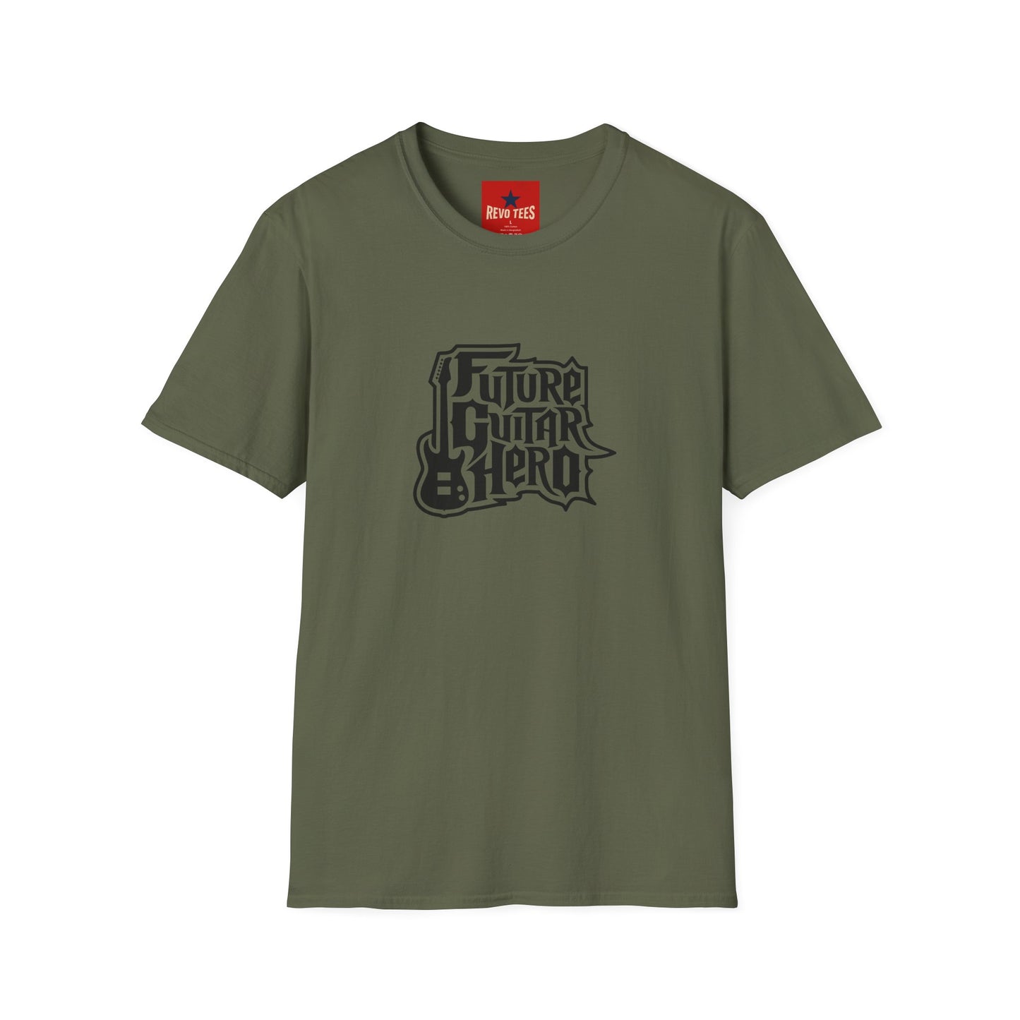Future Guitar Hero - Unisex Softstyle T-Shirt