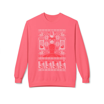 Lethal Knitting - Too Old For This Sh!t Christmas Ugly Sweater