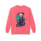 Christmas Reaper — 'Closed' Tombstone Holiday Horror Design Crewneck Sweatshirt