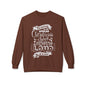 Christmas Cheer Crewneck Sweatshirt – "The Best Way to Spread Christmas Cheer is Singing Loud" Holiday Sweater
