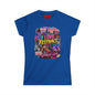 Festivals Collection: I LOVE FESTIVALS - Miami Style design round crew neck for Women