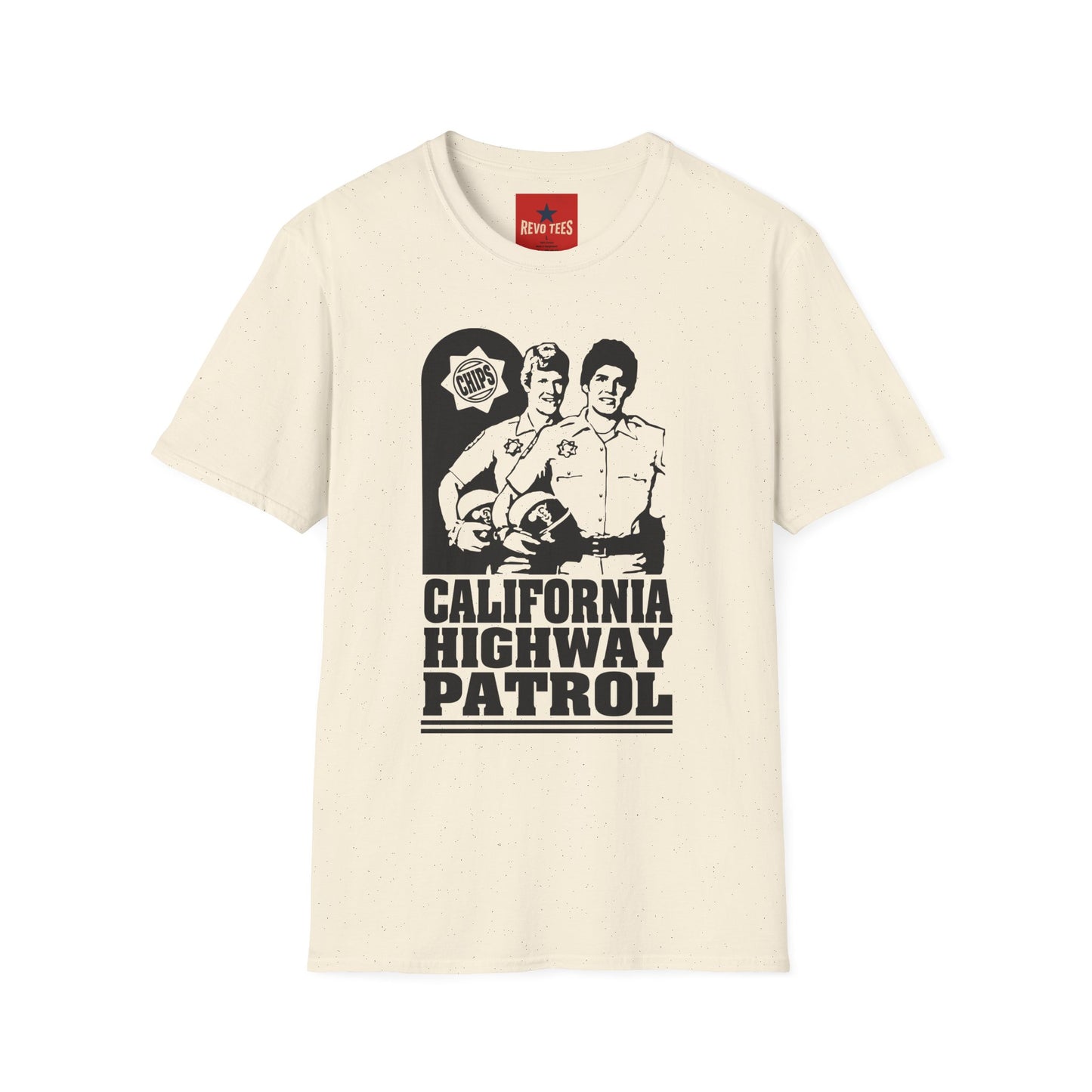 California Highway Patrol Vintage Tee — CHiPs Retro Police Graphic T-Shirt