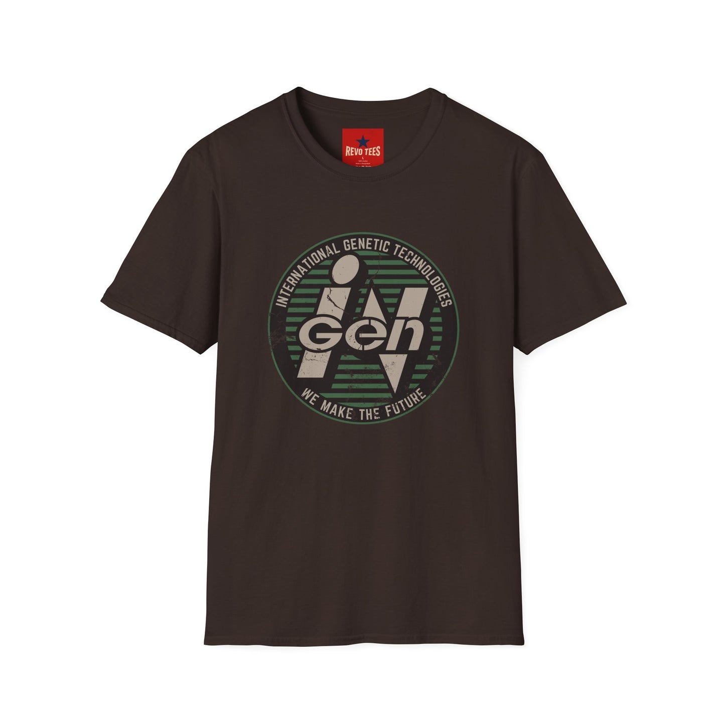 Gen Logo T-Shirt — Vintage 'International Genetic Technologies' Graphic Tee