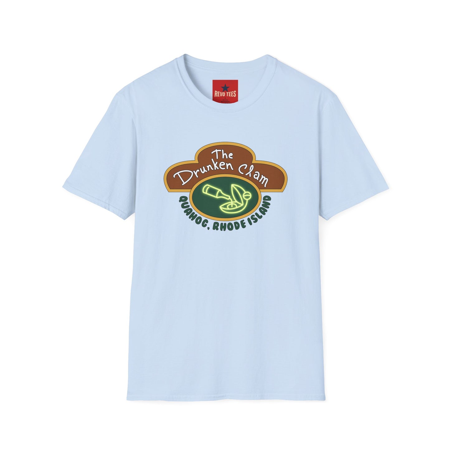 The Drunken Clam Quahog, Rhode Island T-Shirt