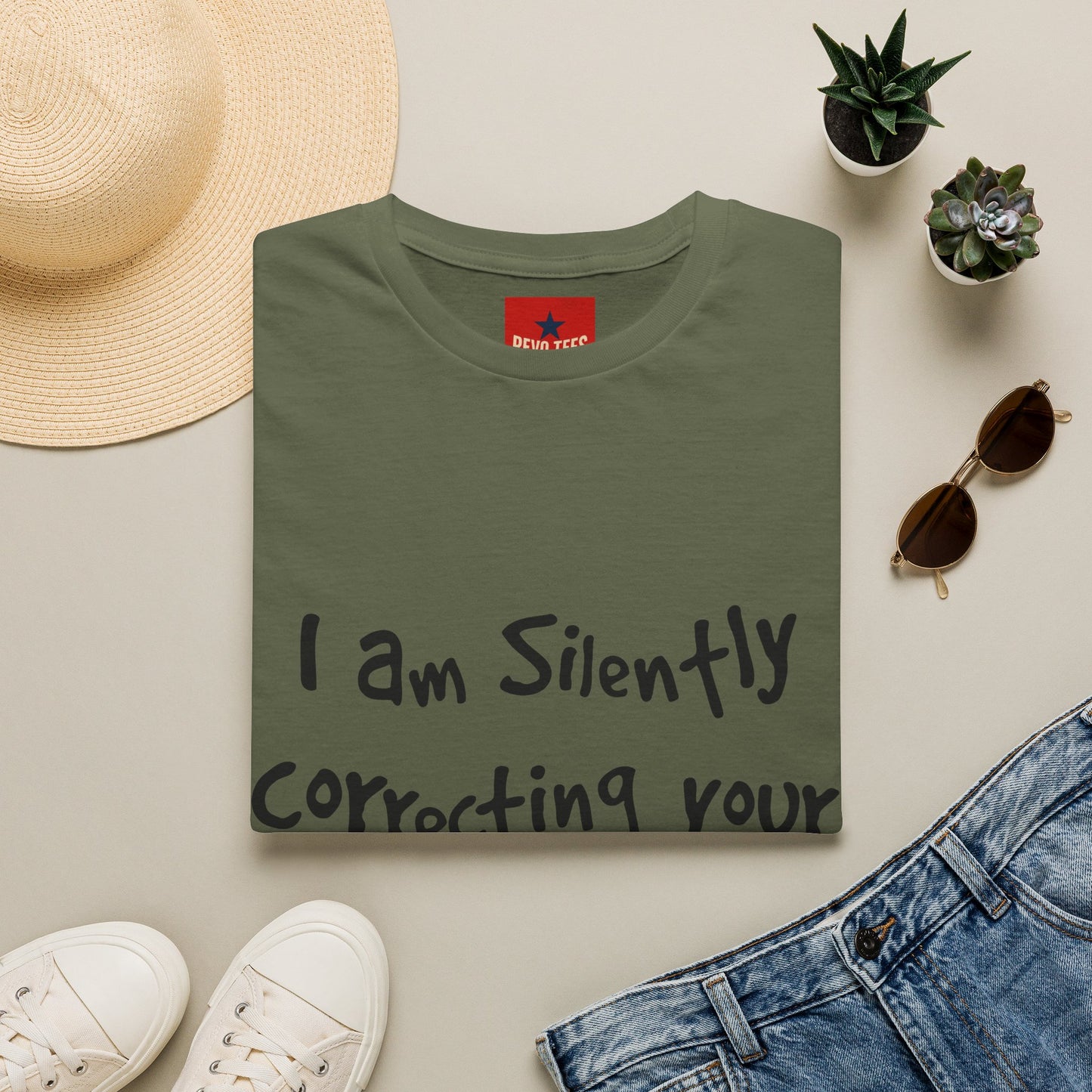I'm Silently Correcting Your Grammar - Unisex Softstyle T-Shirt