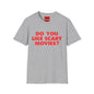 T-Shirt — "Do You Like Scary Movies?" Bold Horror Quote Tee