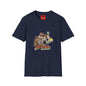 Cartoon Crew T-Shirt — Funny Retro Animal Squad Graphic Tee