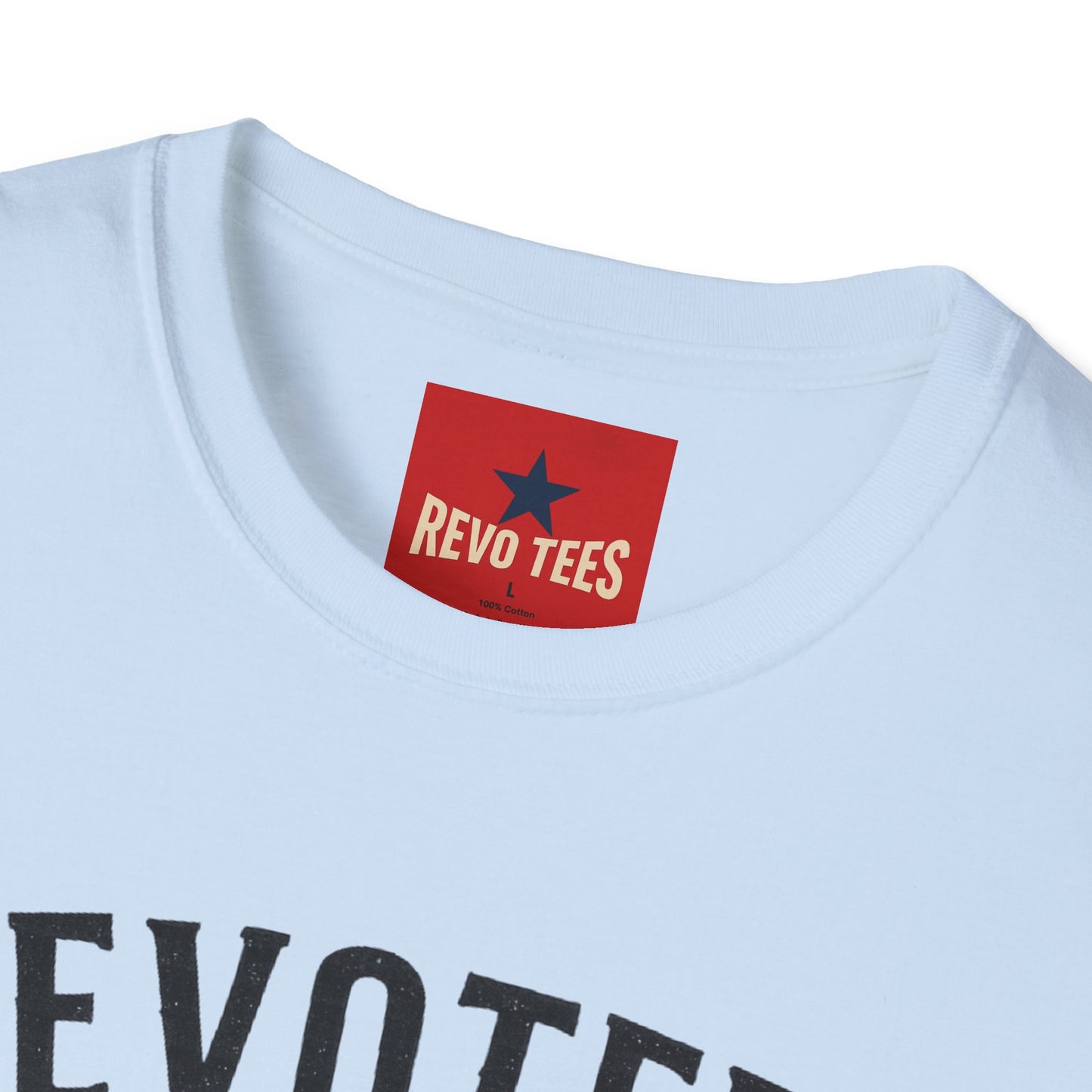 Revotees Graphic T-Shirt — "Revotees" Star Logo Tee (Est. 2026)