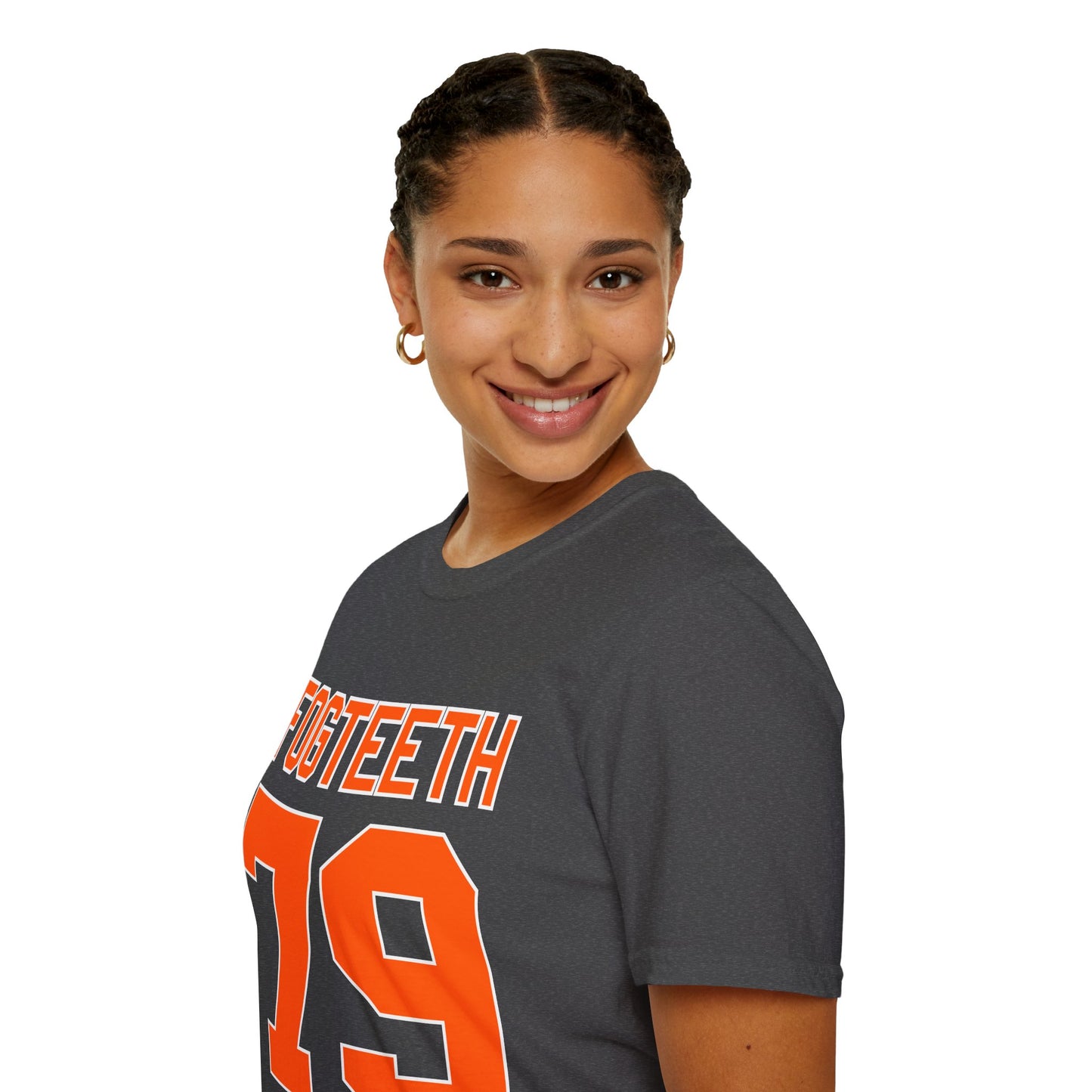 Fogteeth 79 Graphic T‑Shirt — Vintage Sports Jersey Tee