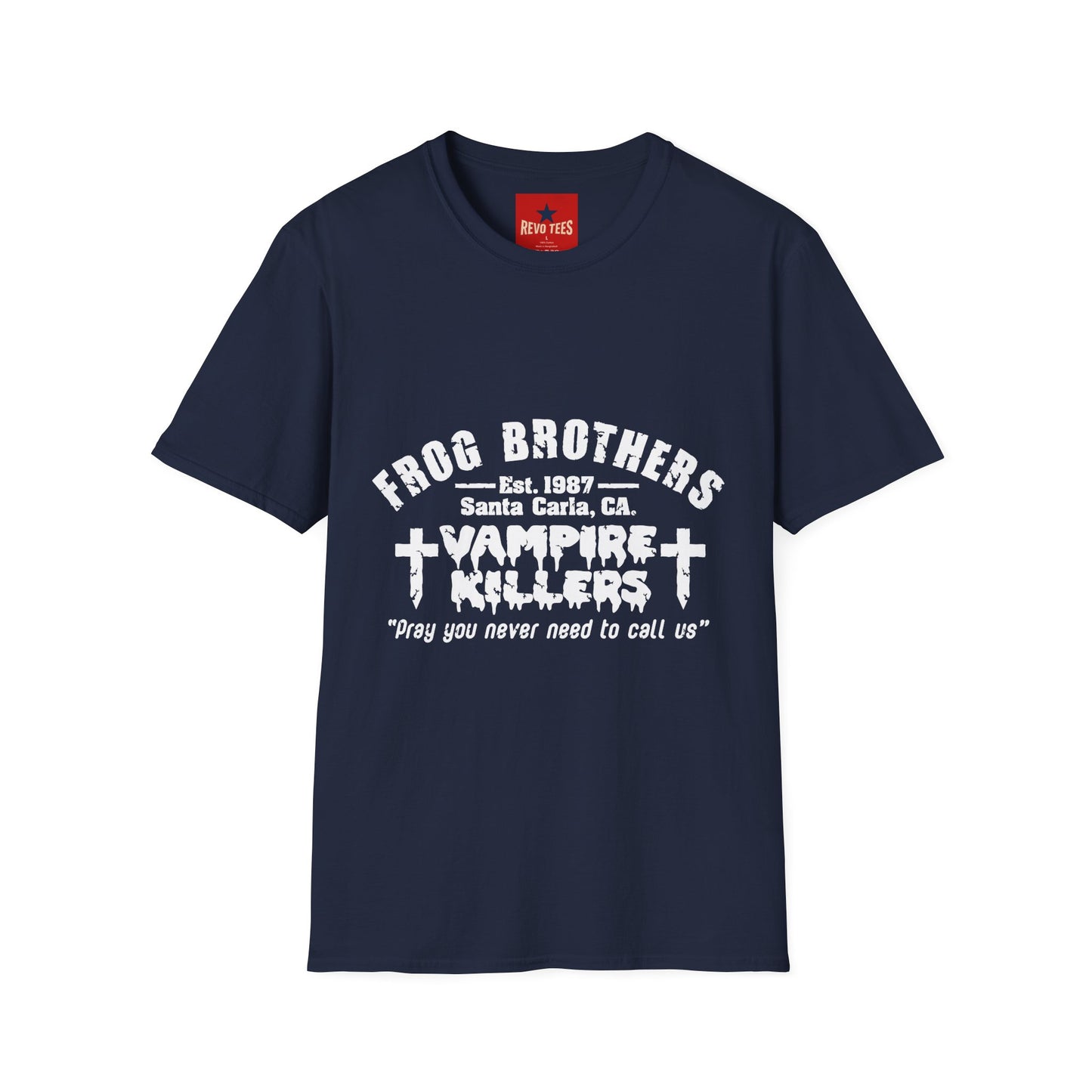 Lost Boys Frog Brothers T-Shirt — 'Vampire Killers' Vintage Horror Tee