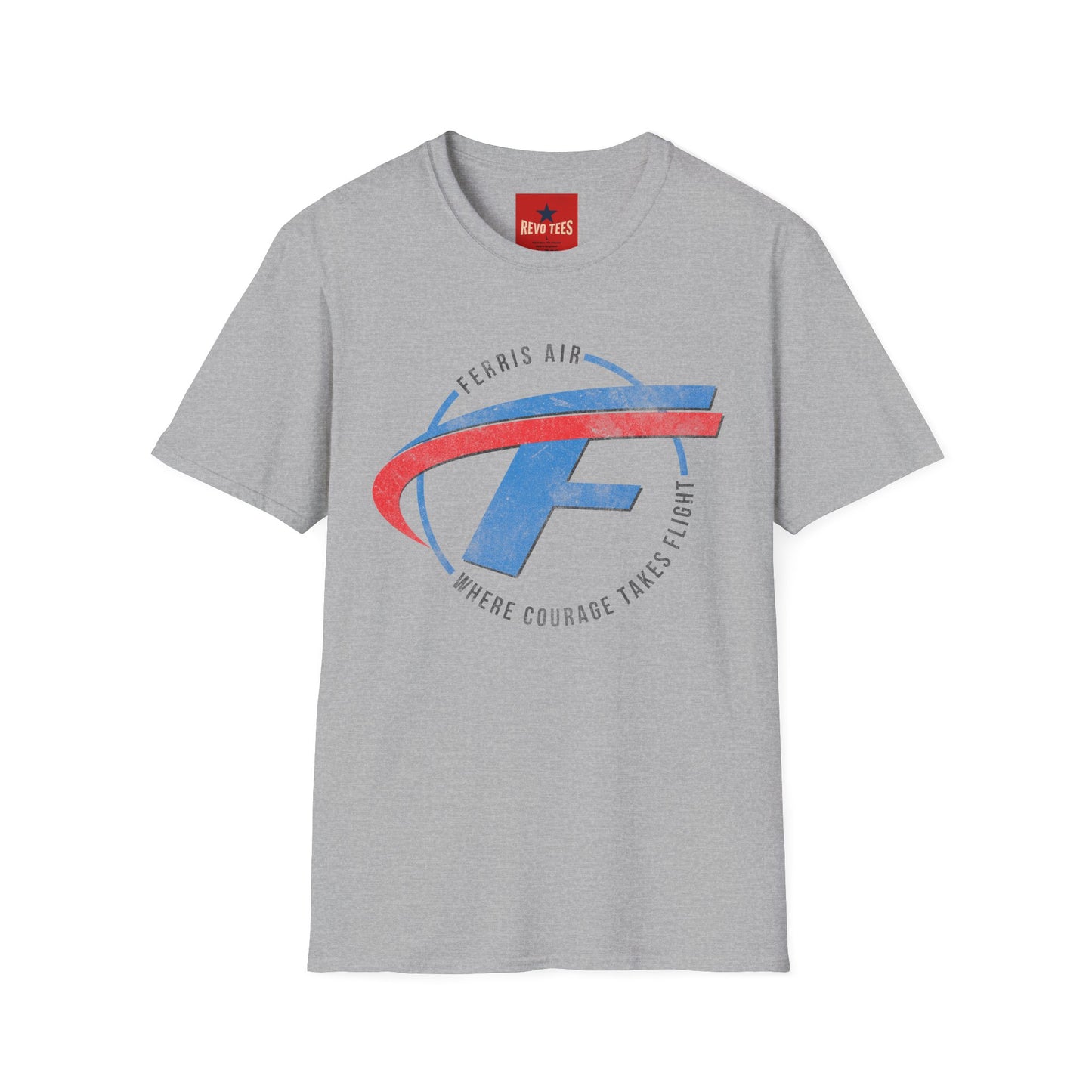 Ferris Air Flight Logo T‑Shirt — Retro Aviation Graphic Tee