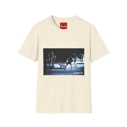 Banksy T-Shirt — Moody Night Street Scene Graphic Tee (12/05/01)