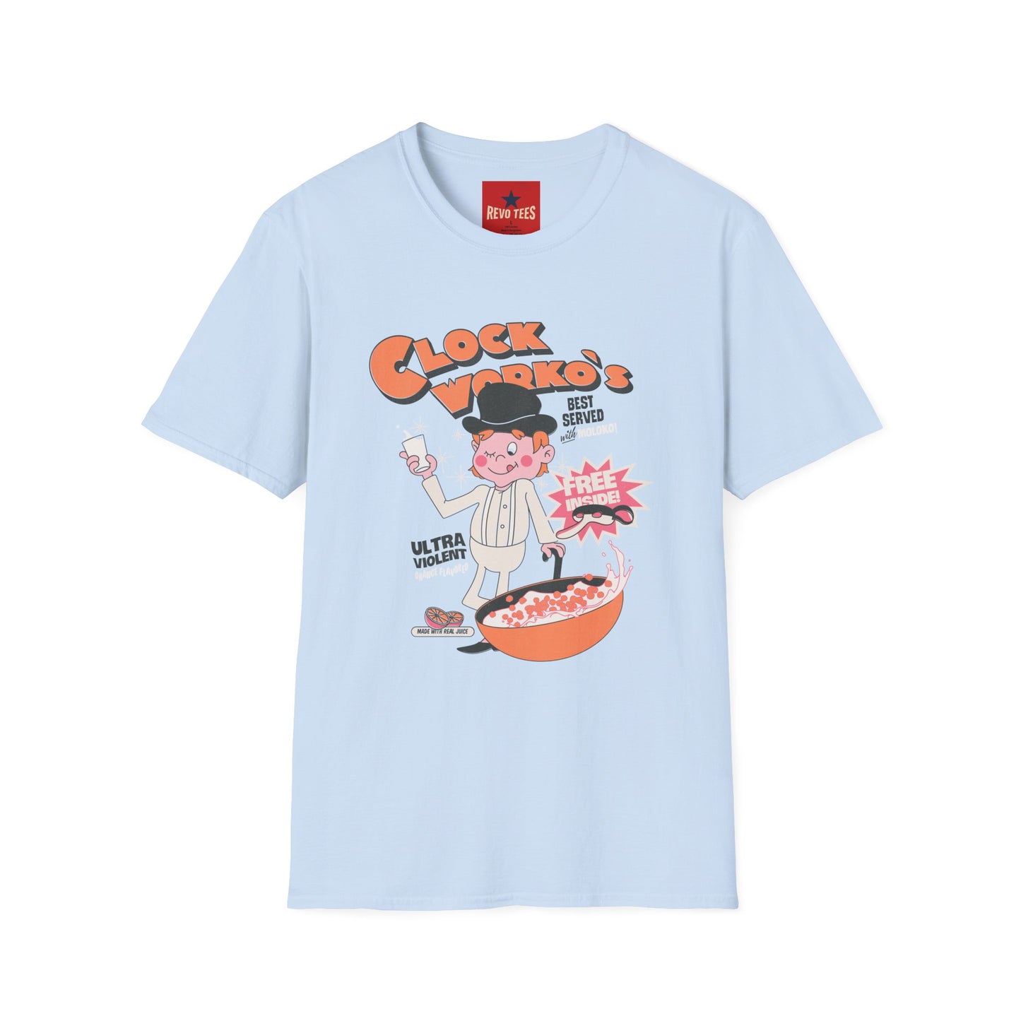 Clock Worko's Cereal Tee — Retro Cartoon Breakfast Shirt