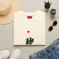 Banksy Boy & Girl - Unisex Softstyle T-Shirt