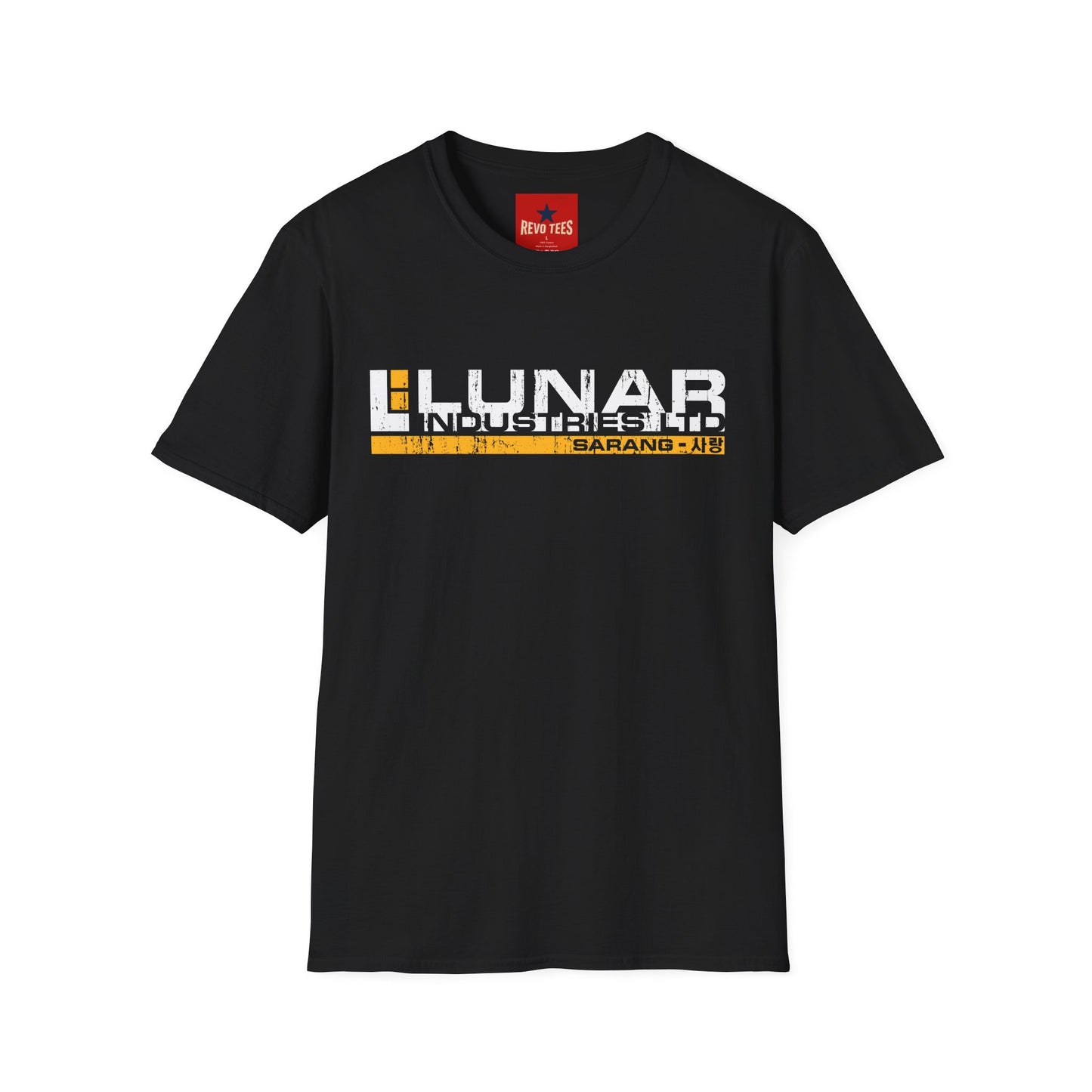 Lunar Industries Logo T-Shirt — Retro Sci‑Fi Graphic Tee