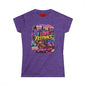 Festivals Collection: I LOVE FESTIVALS - Miami Style design round crew neck for Women