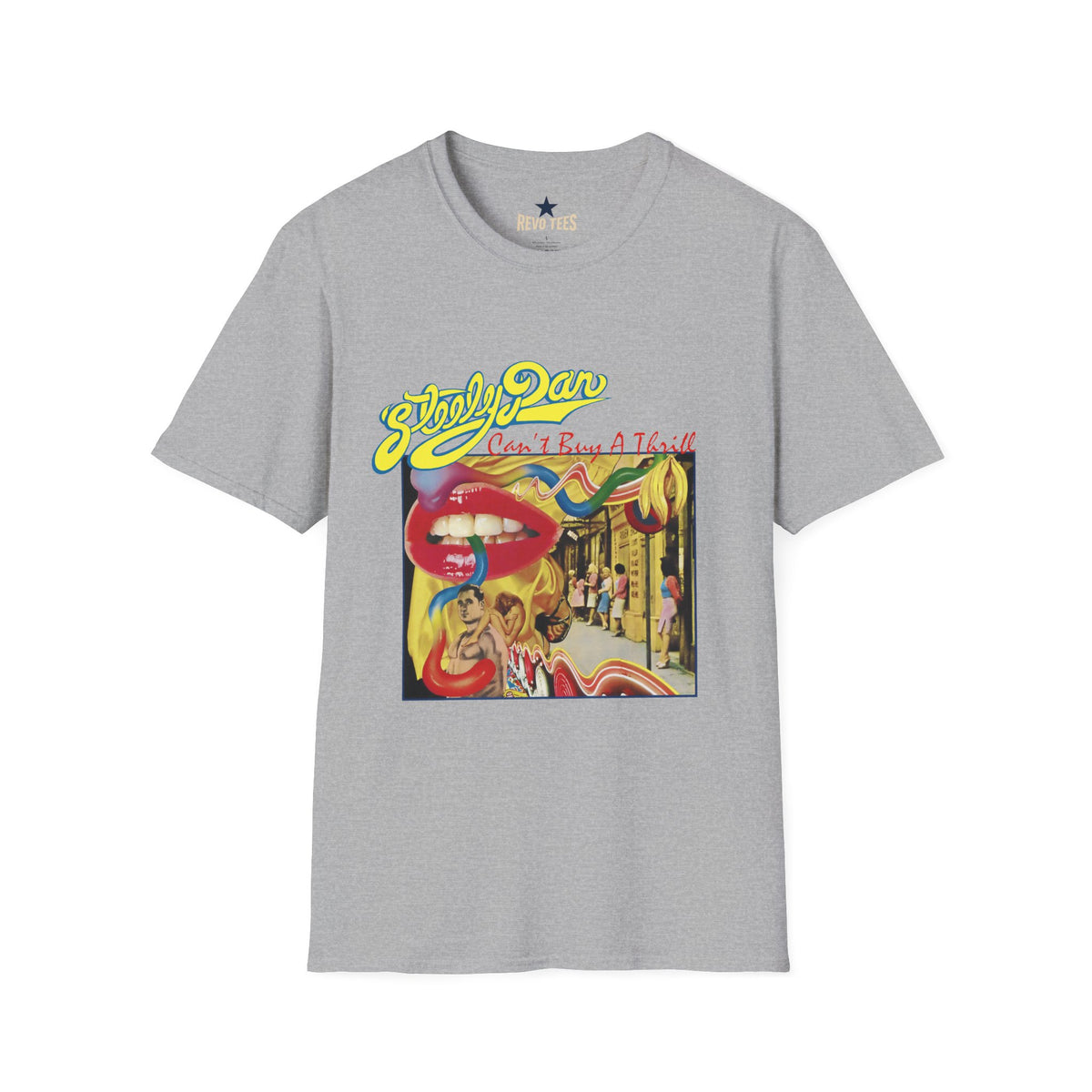 Revotees Steely Dan Cant Buy a Thrill Retro Album Art T-Shirt